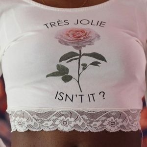 Tres Jolie Crop Top